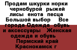 Продам шкурки норки, чернобурой, рыжей лисы, енота, песца. Большой выбор. - Все города Одежда, обувь и аксессуары » Женская одежда и обувь   . Пермский край,Краснокамск г.